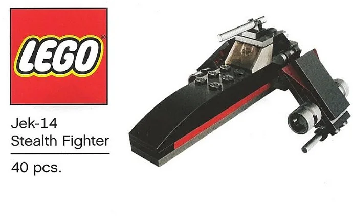 Jek-14 Stealth Fighter - LEGO Set TRUJEK14-1 - 2013