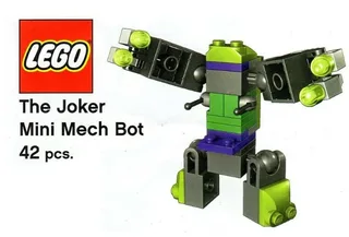 LEGO TRUJOKERMECH-1 The Joker Mini Mech Bot — 42 pieces, Super Heroes DC theme