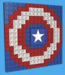 Captain America's Shield - LEGO Set TRUSHIELD-3 - 2014
