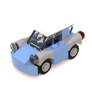 LEGO TRUWEASLEYCAR-1 Mini Flying Ford Anglia — 36 pieces, Harry Potter theme