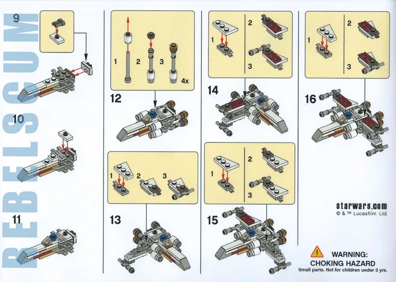Mini X-Wing Fighter - View 2