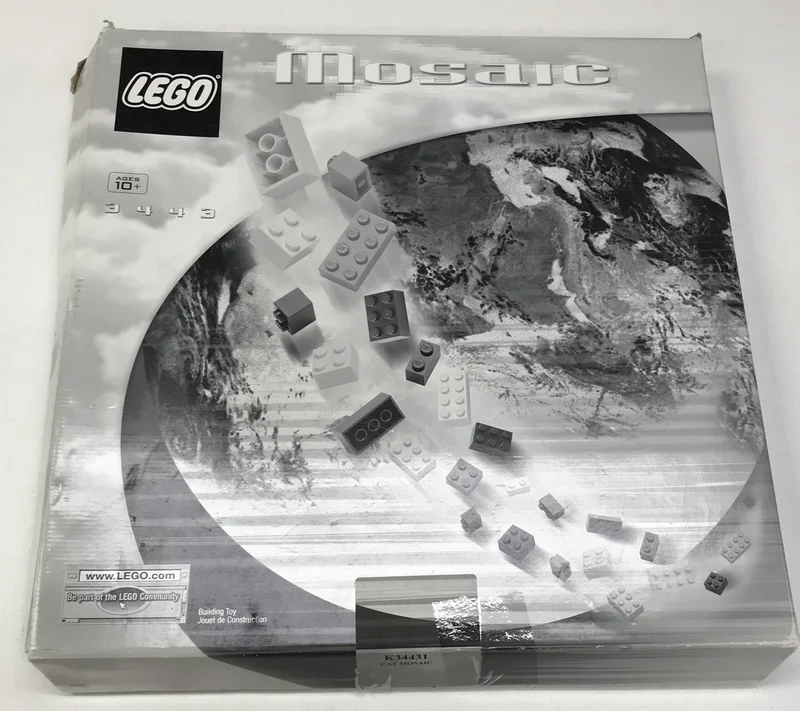Lego Mosaic Cat - View 3