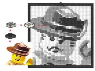 LEGO Lego Mosaic Johnny Thunder