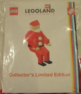 LEGO llca21-1 Sitting Santa (Legoland California) — 42 pieces, released 2005